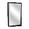 Ajw AJW U704LG-1630 Fixed Tilt Angle Frame Mirror; Laminated Glass Surface - 16 W X 30 H In. U704LG-1630